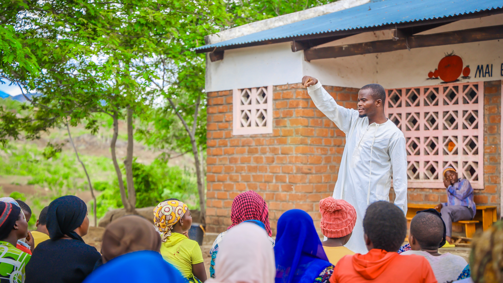 Door-to-door Dawah in the village